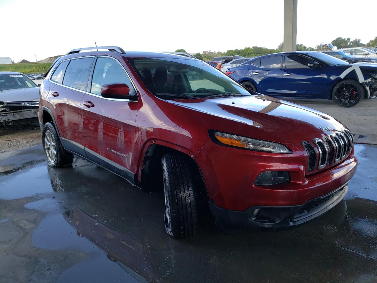 JEEP CHEROKEE L 2015 with VIN 1C4PJMCS0FW600491 - Photo from auction