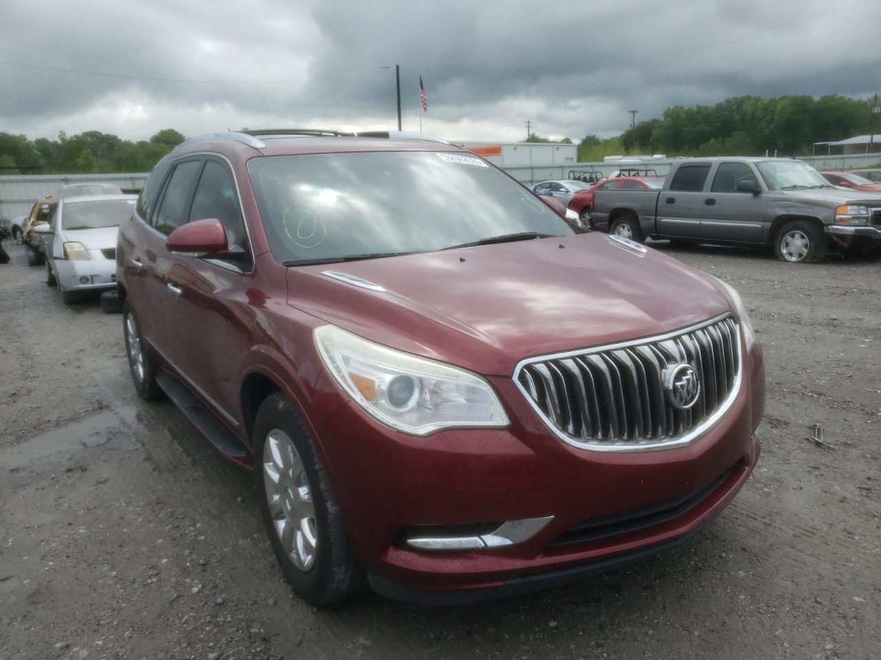 BUICK ENCLAVE 2015 with VIN 5GAKRCKD7FJ305287 - Photo from auction