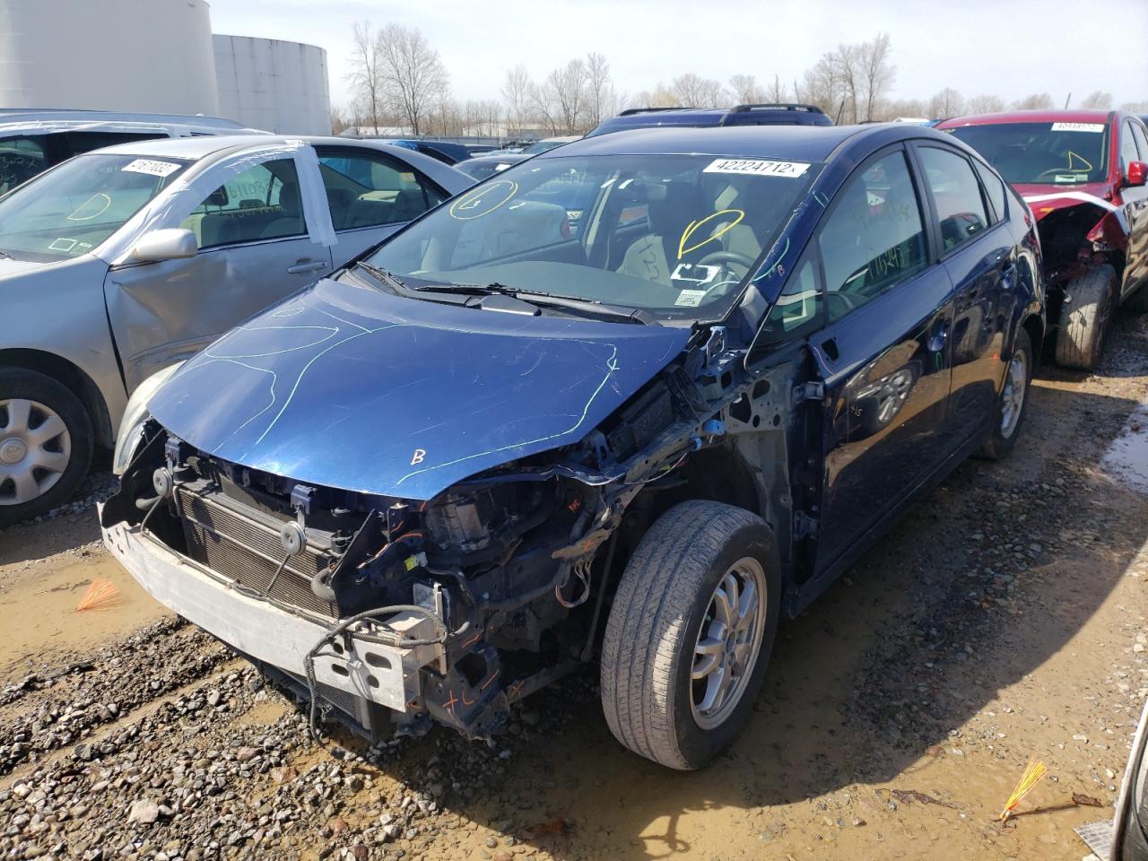 Photo 2 from auction – 2010 TOYOTA PRIUS with VIN JTDKN3DU9A0004347