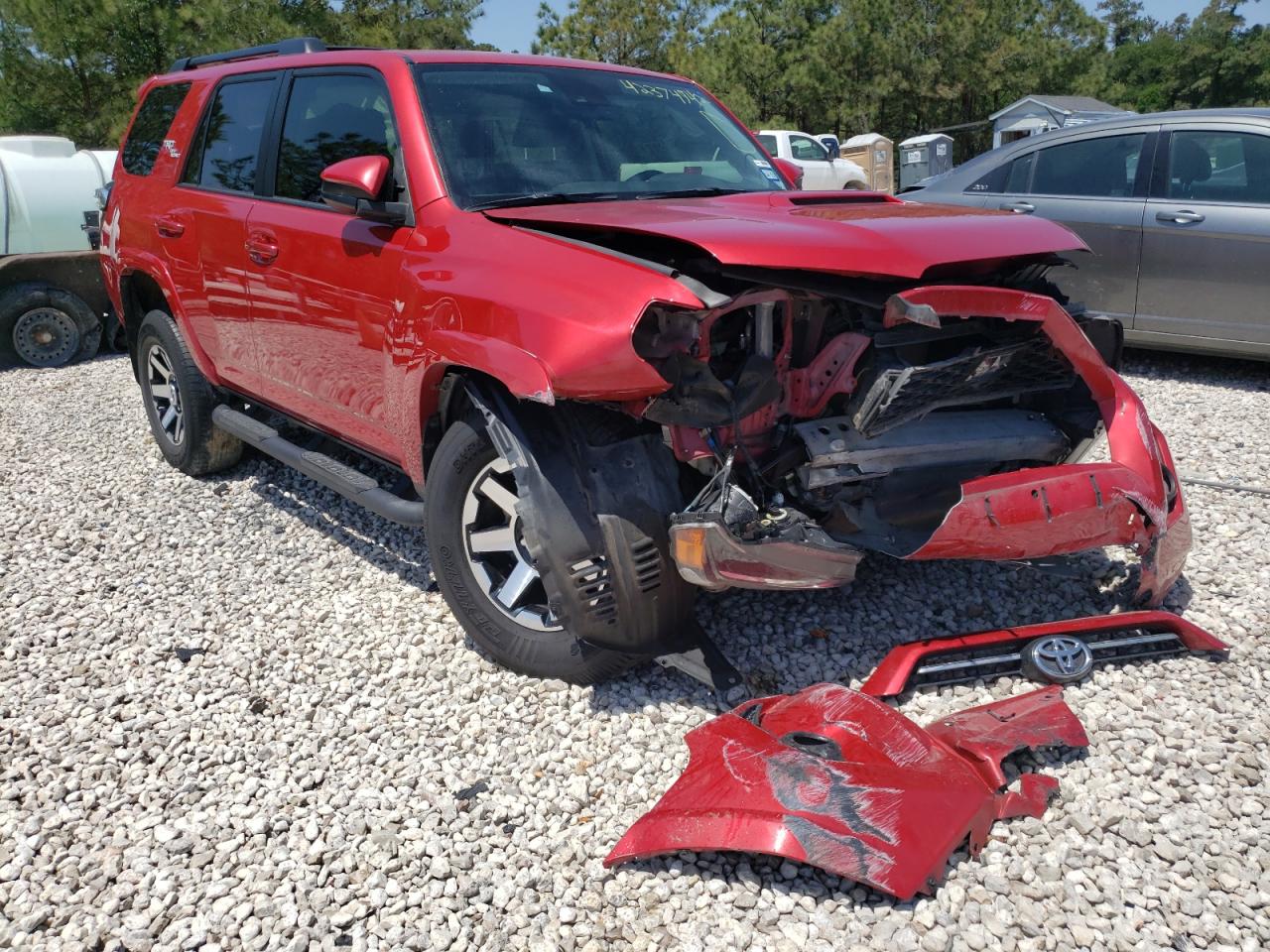 Photo 1 from auction – 2020 TOYOTA 4RUNNER SR with VIN JTEBU5JR3L5761583