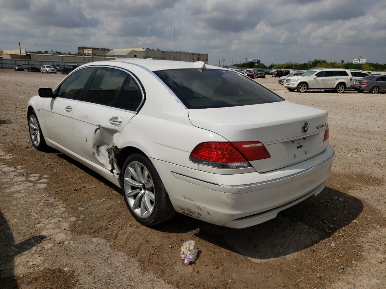 Photo 3 from auction – 2008 BMW 750 LI with VIN WBAHN83528DT83516