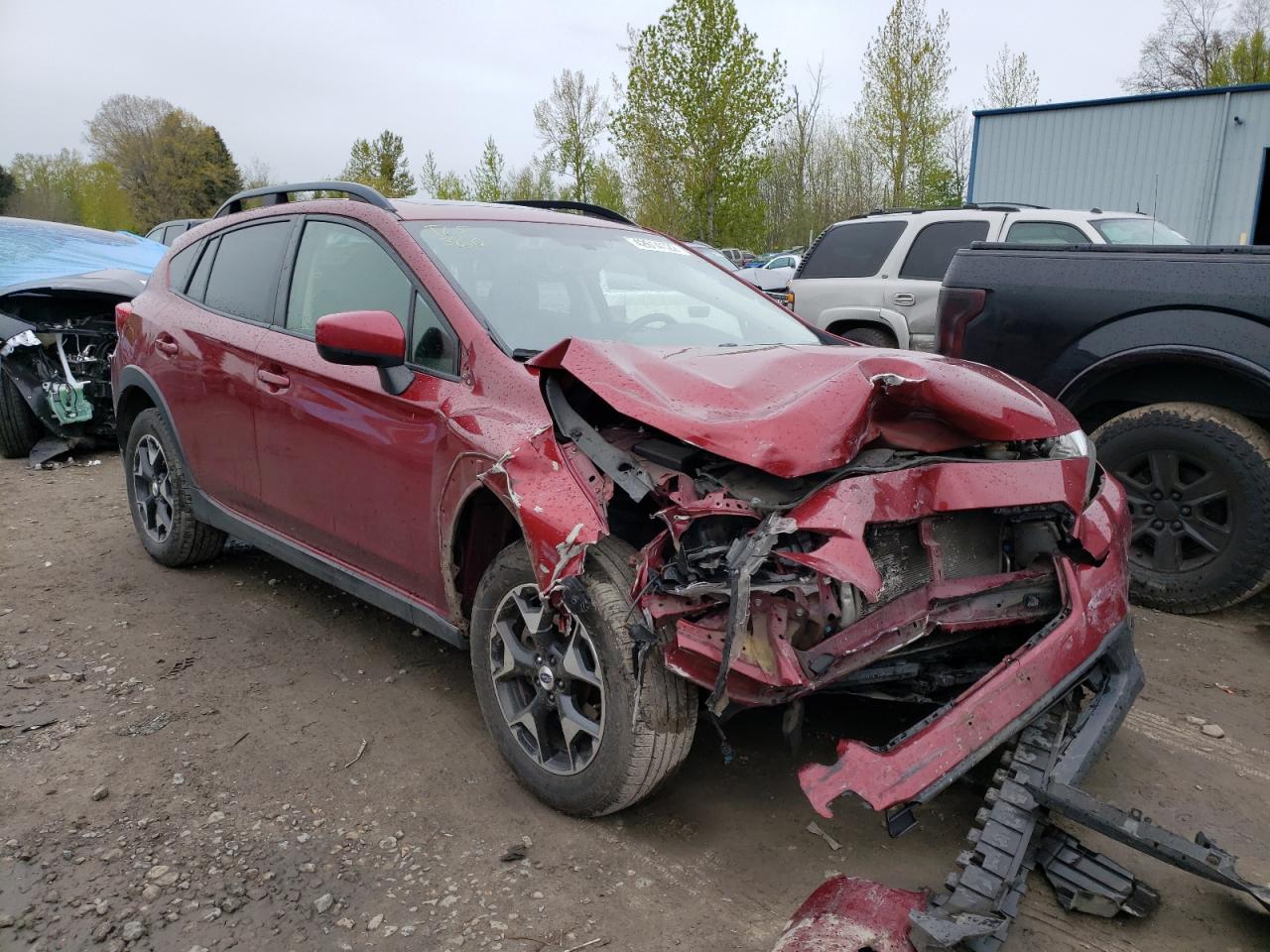 SUBARU CROSSTREK 2018 with VIN JF2GTADC7JH224192 - Photo from auction