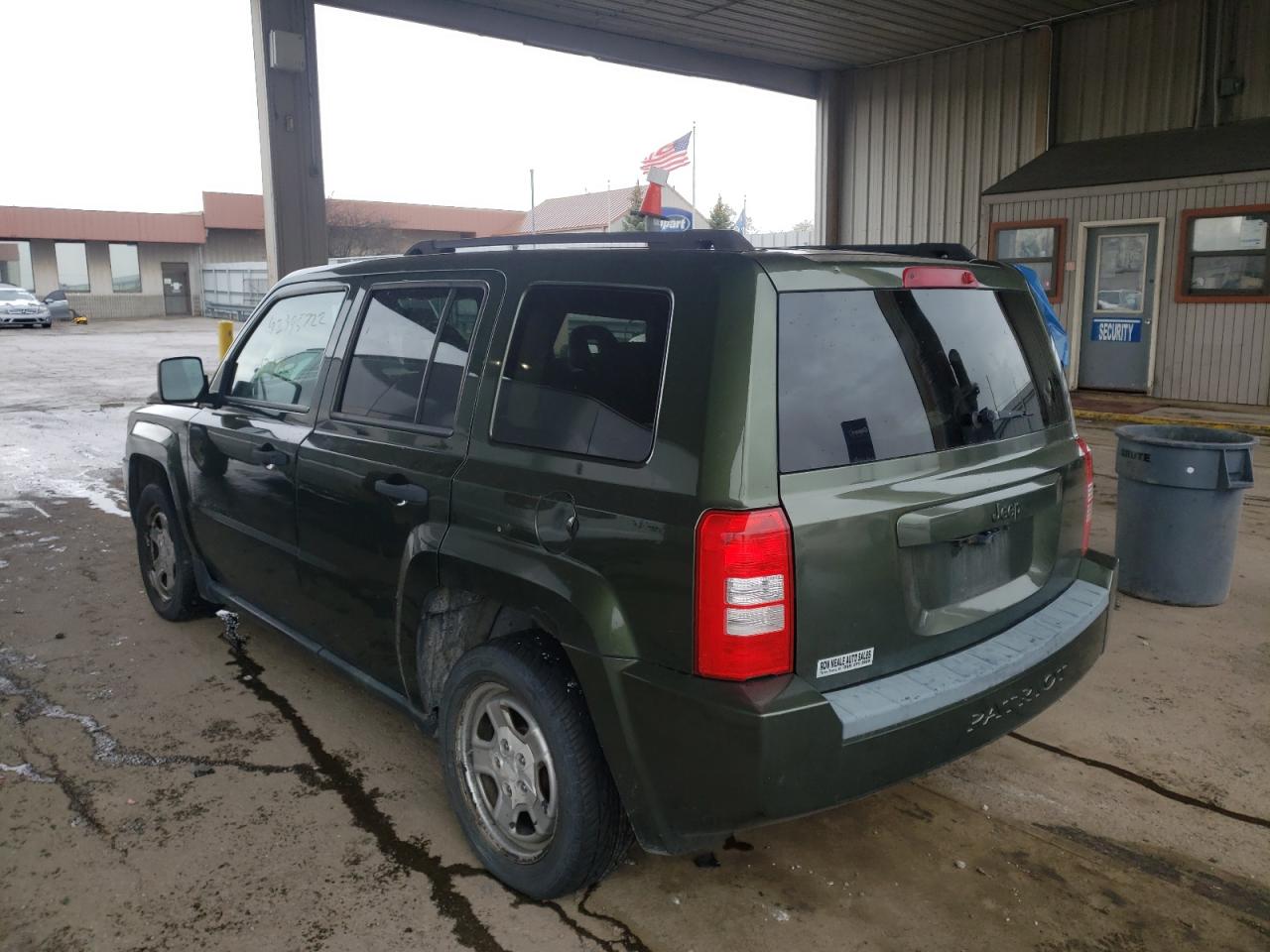 Photo 3 from auction – 2008 JEEP PATRIOT SP with VIN 1J8FF28W68D528278