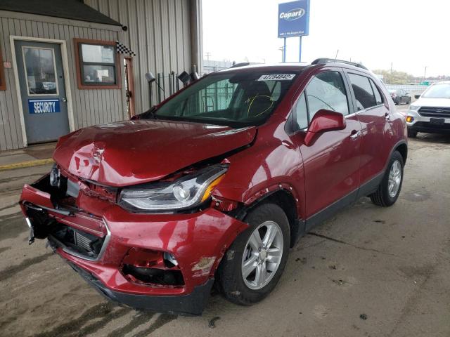 Photo 2 from auction – 2018 CHEVROLET TRAX 1LT with VIN 3GNCJLSBXJL340732