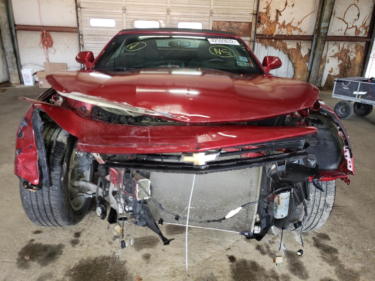Photo 9 from auction – 2016 CHEVROLET CAMARO LT with VIN 1G1FB3DX8G0172776