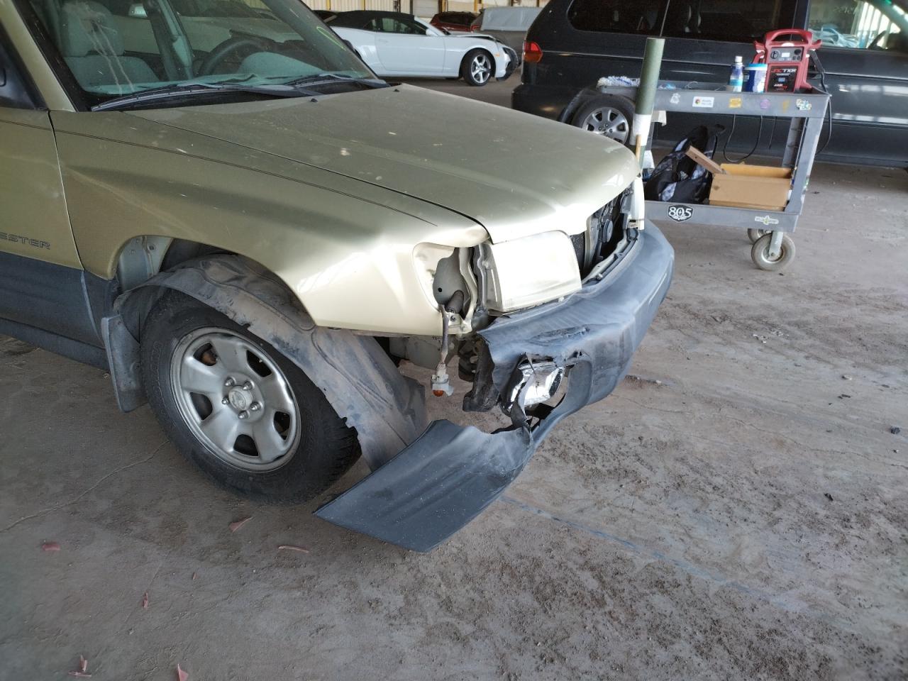 Photo 9 from auction – 2002 SUBARU FORESTER L with VIN JF1SF63572H731763