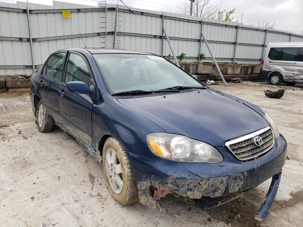TOYOTA COROLLA CE 2008 with VIN 2T1BR32EX8C924861 - Photo from auction
