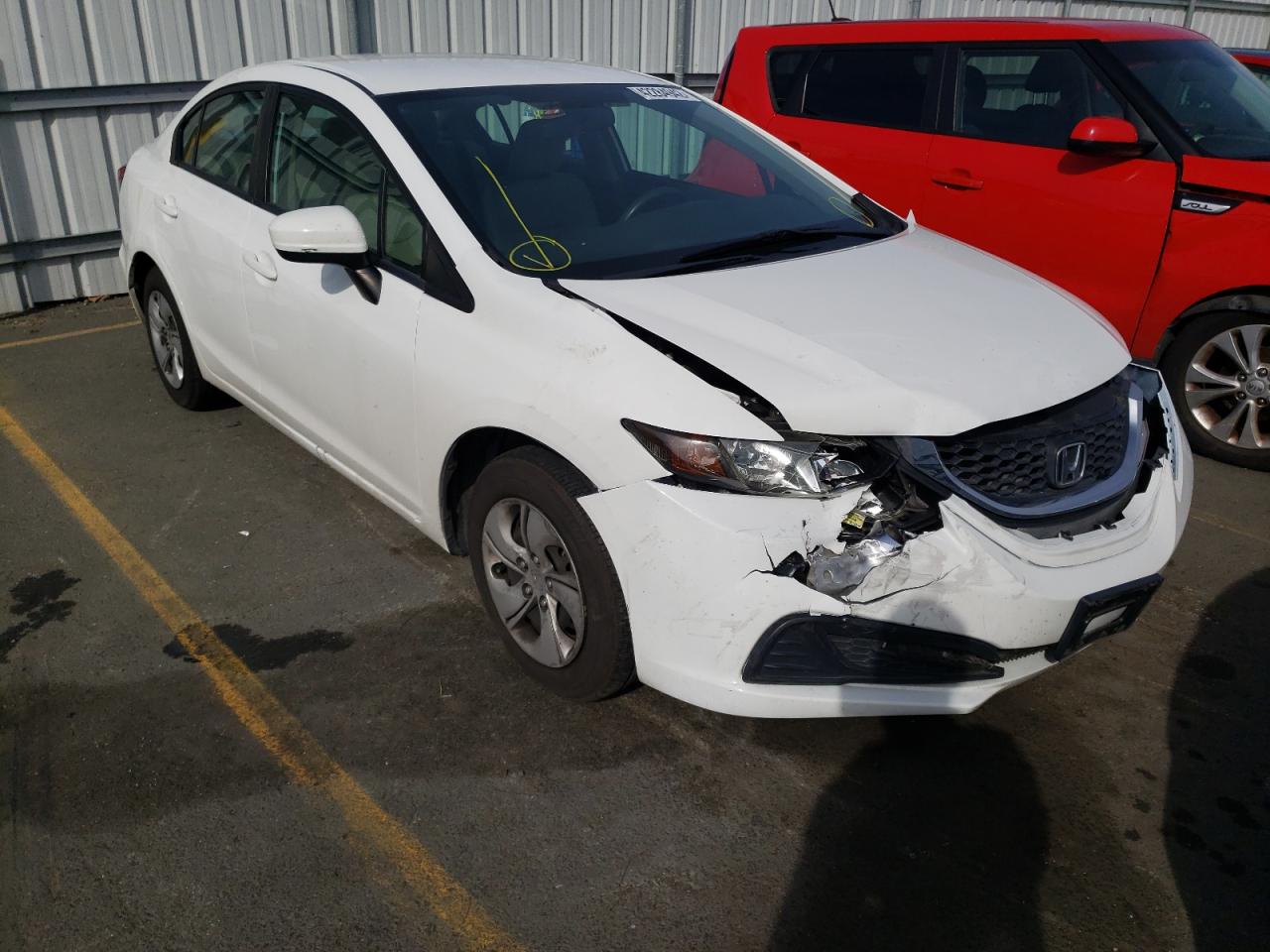 HONDA CIVIC 2014 with VIN 19XFB2F5XEE269401 - Photo from auction