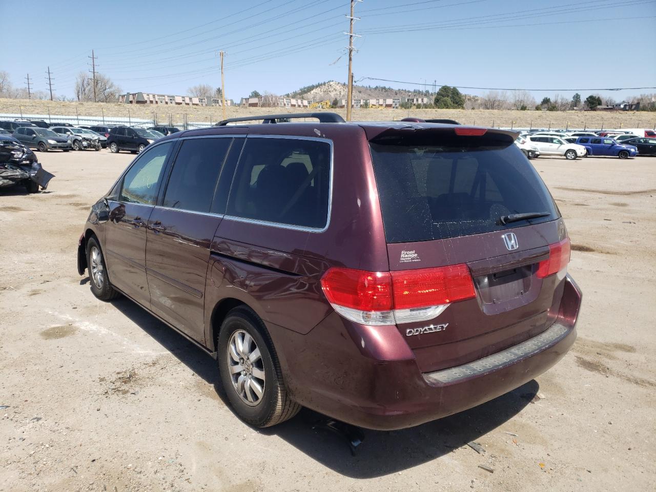 Photo 3 from auction – 2010 HONDA ODYSSEY EX with VIN 5FNRL3H67AB033945