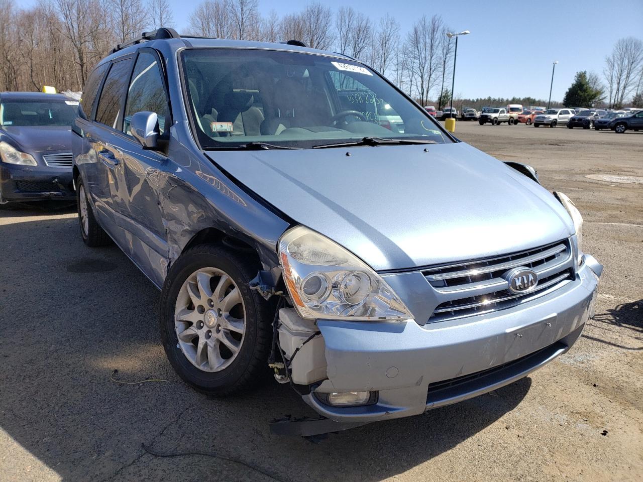 KIA SEDONA EX 2008 with VIN KNDMB233786247098 - Photo from auction