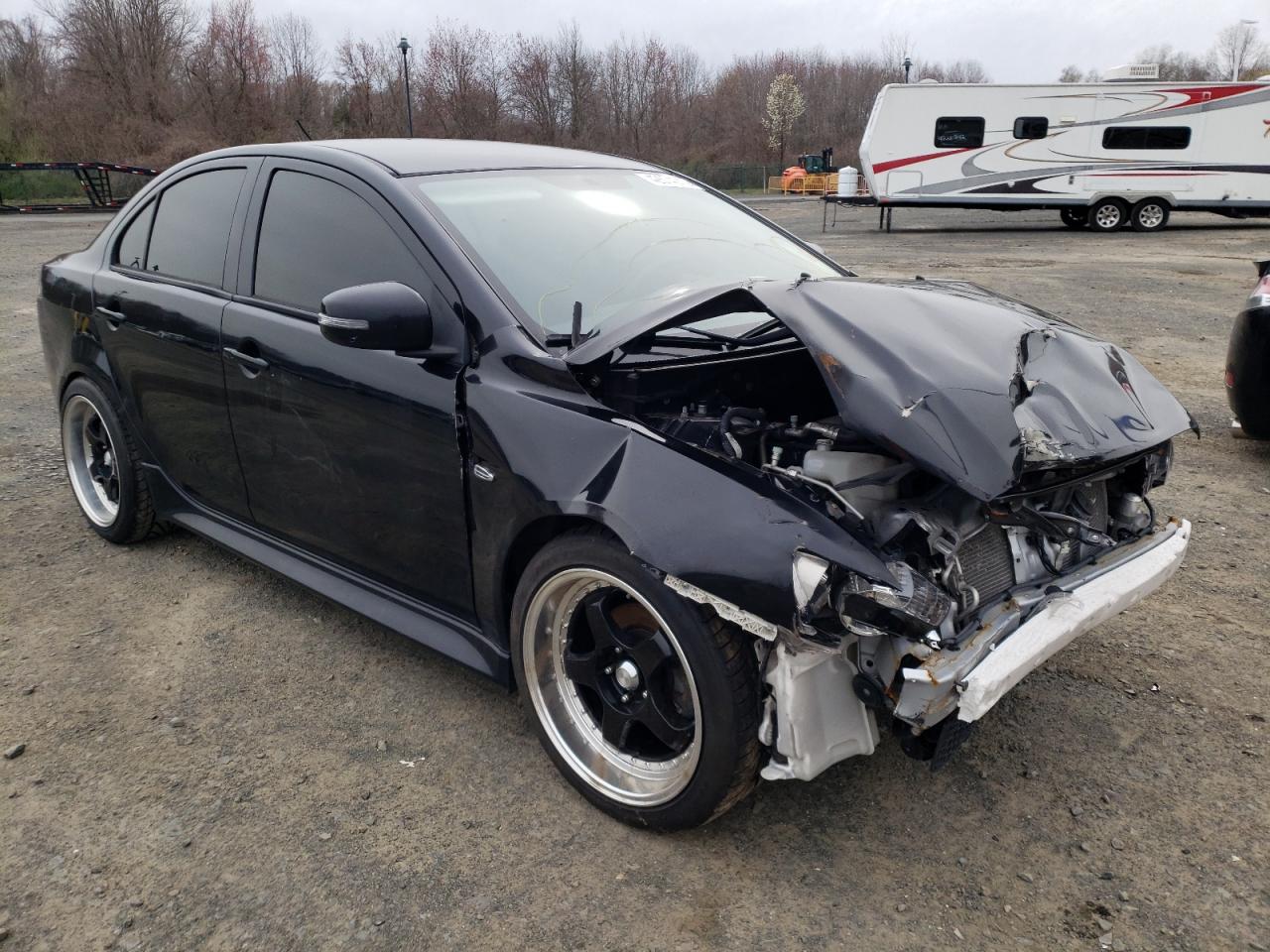 MITSUBISHI LANCER ES 2015 with VIN JA32U2FU2FU019376 - Photo from auction