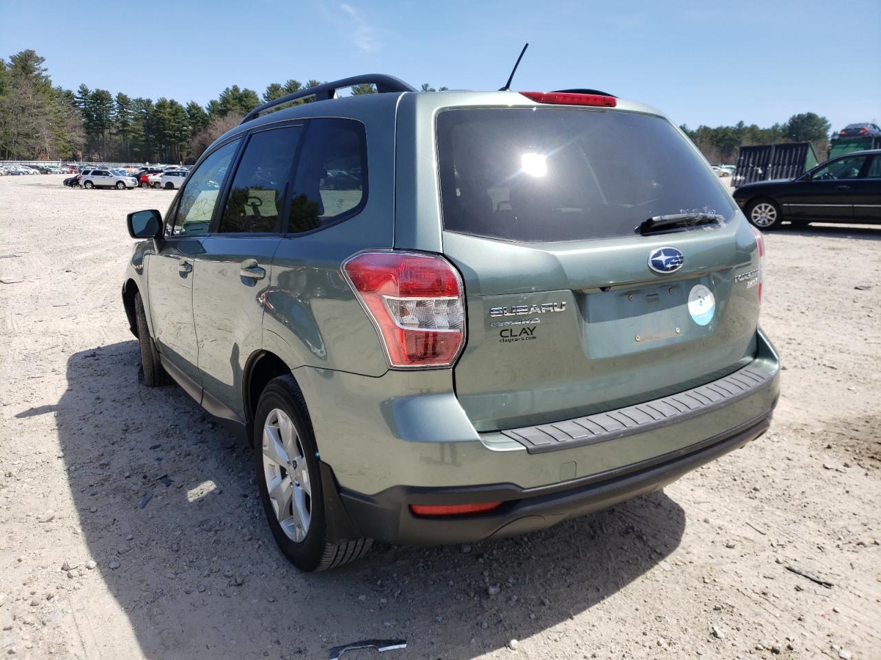 Photo 3 from auction – 2015 SUBARU FORESTER 2 with VIN JF2SJADC8FH558531