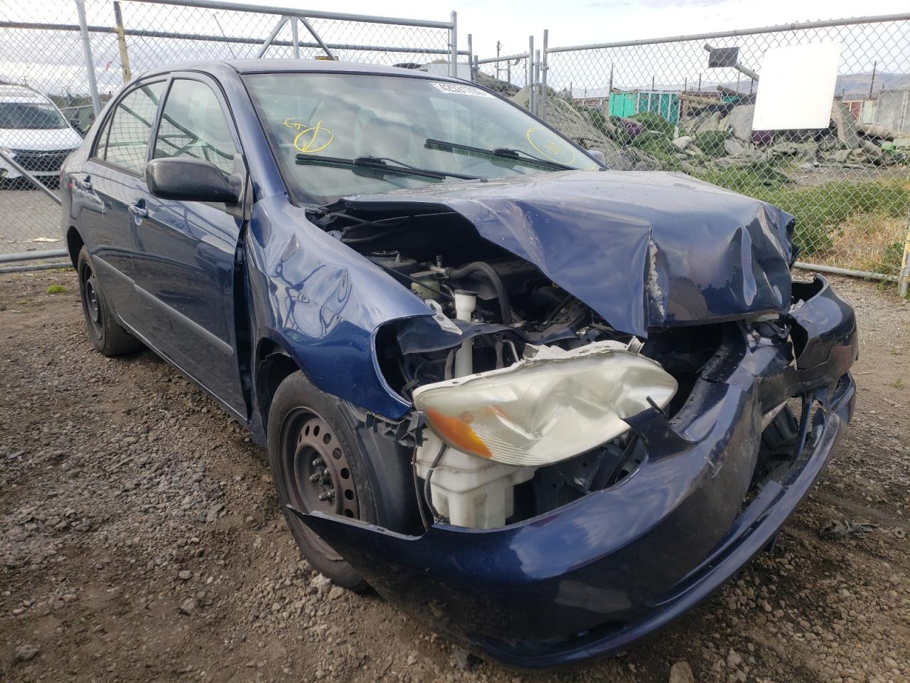 TOYOTA COROLLA CE 2006 with VIN JTDBR32E760082701 - Photo from auction