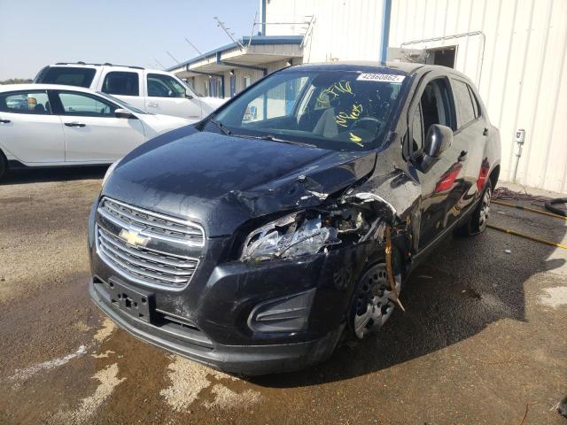 Photo 2 from auction – 2016 CHEVROLET TRAX LS with VIN KL7CJKSB2GB737491