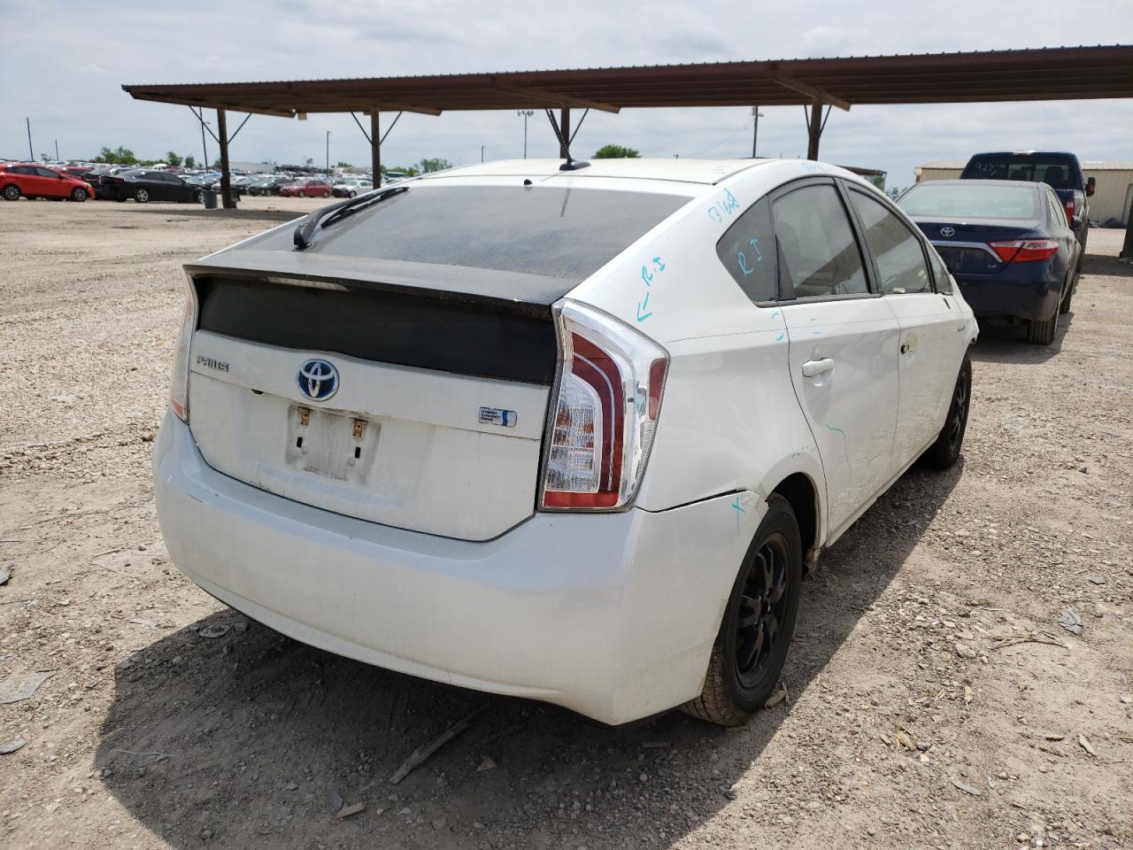 Photo 4 from auction – 2013 TOYOTA PRIUS with VIN JTDKN3DU0D5666020