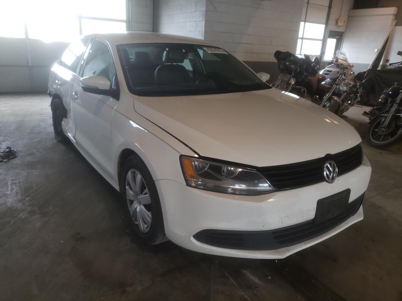 VOLKSWAGEN JETTA SE 2012 with VIN 3VWDP7AJ8CM306844 - Photo from auction