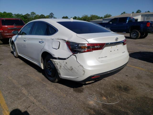 Photo 3 from auction – 2016 TOYOTA AVALON XLE with VIN 4T1BK1EB6GU209535