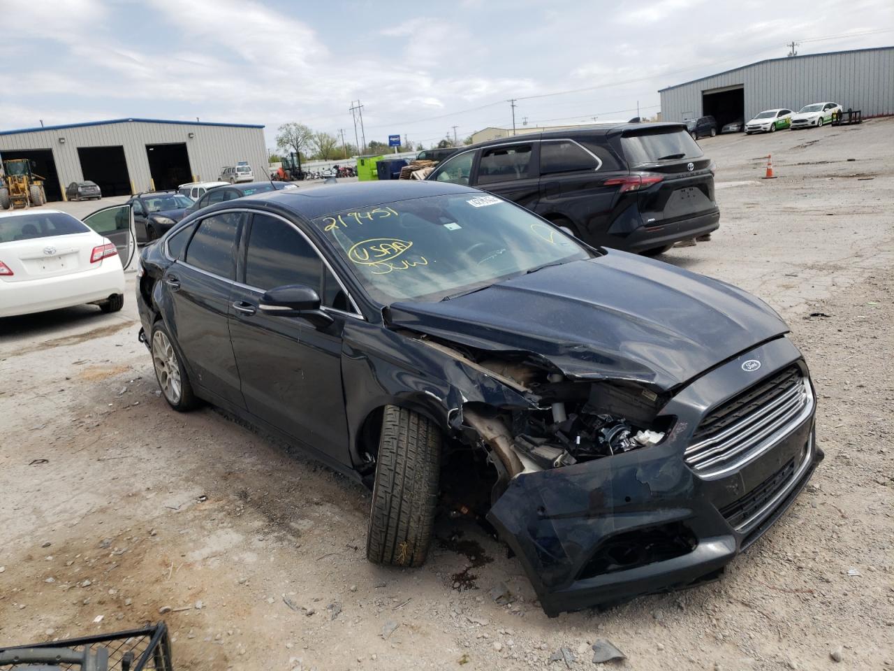 FORD FUSION TIT 2014 with VIN 3FA6P0D93ER219451 - Photo from auction