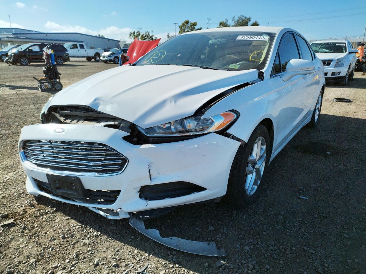 Photo 2 from auction – 2013 FORD FUSION SE with VIN 3FA6P0H70DR306960