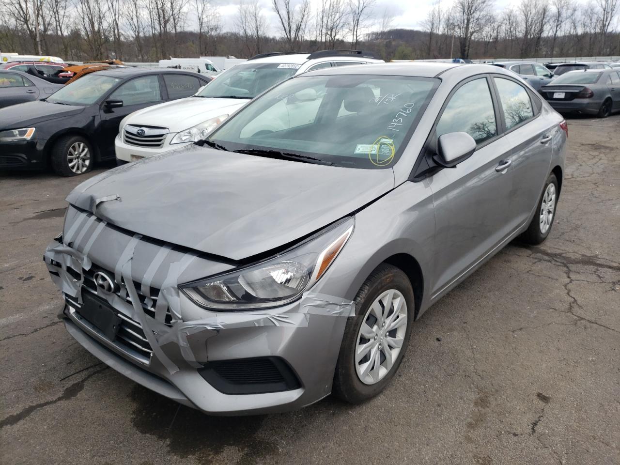 Photo 2 from auction – 2021 HYUNDAI ACCENT SE with VIN 3KPC24A64ME143760