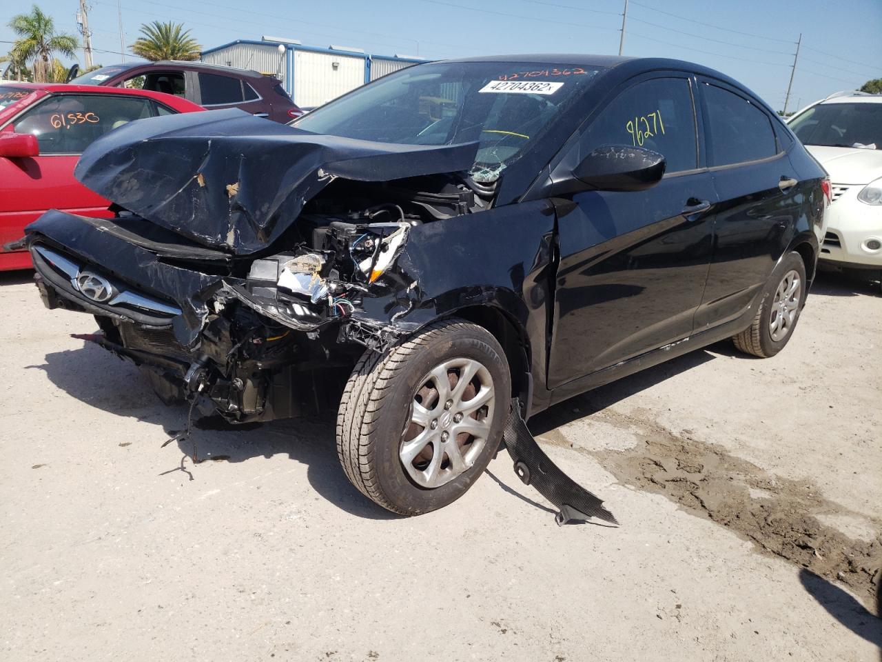 Photo 2 from auction – 2013 HYUNDAI ACCENT GLS with VIN KMHCT4AE8DU458790