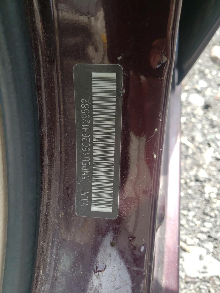 Photo 10 from auction – 2006 HYUNDAI SONATA with VIN 5NPEU46C26H129582
