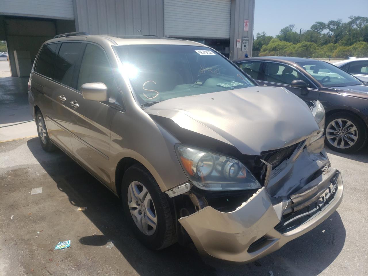 Photo 1 from auction – 2005 HONDA ODYSSEY EX with VIN 5FNRL38655B421827