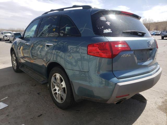 Photo 3 from auction – 2007 ACURA MDX TECHNO with VIN 2HNYD28407H521388