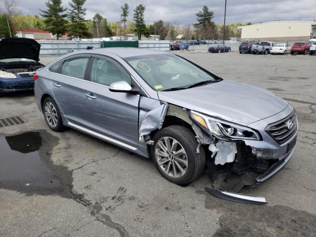 HYUNDAI SONATA SPO 2016 with VIN 5NPE34AF2GH337810 - Photo from auction