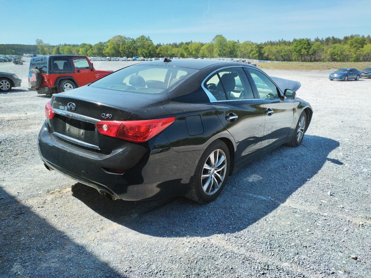 Photo 4 from auction – 2014 INFINITI Q50 BASE with VIN JN1BV7AP7EM675216