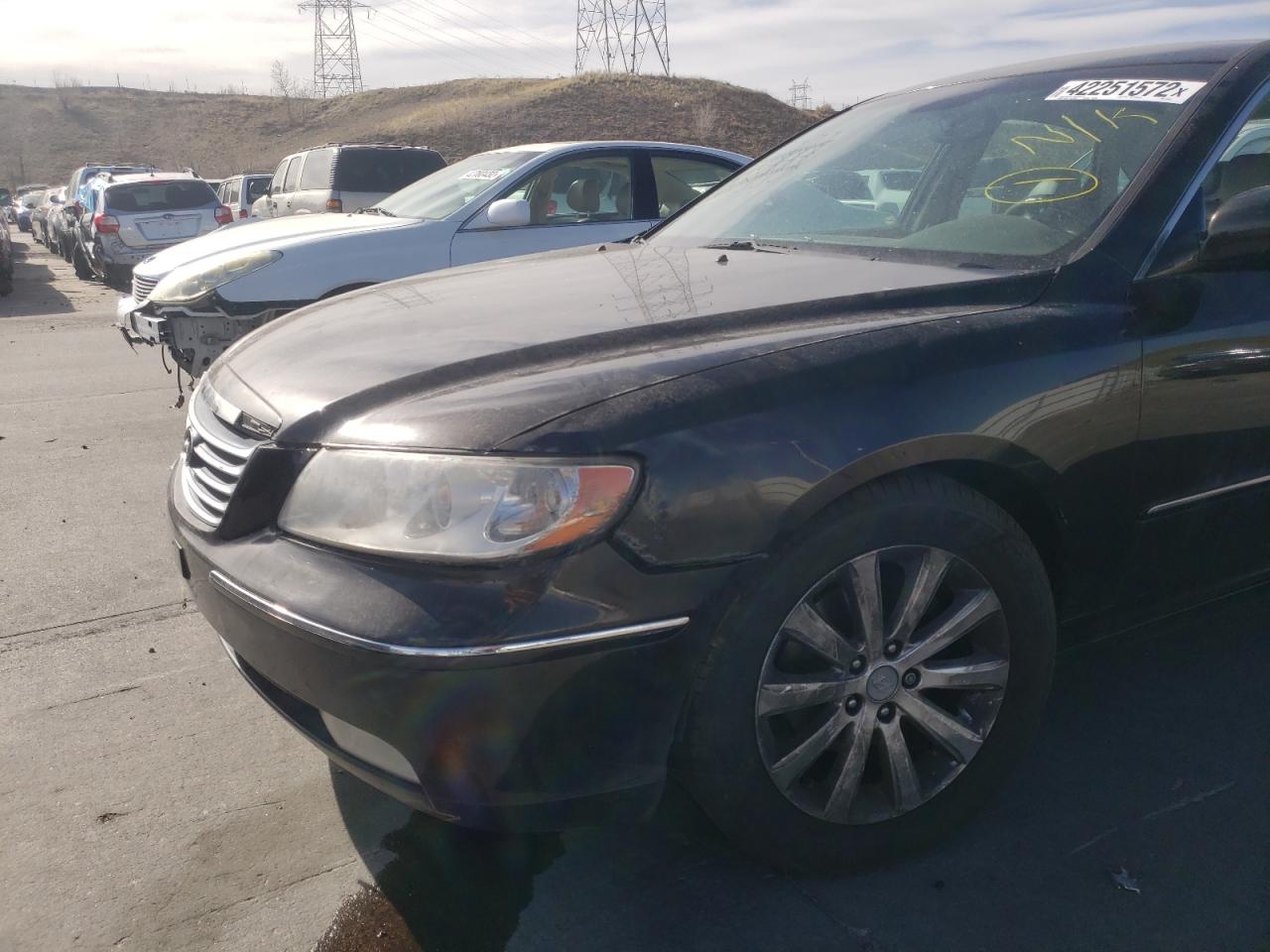 Photo 9 from auction – 2010 HYUNDAI AZERA GLS with VIN KMHFC4DF5AA512027
