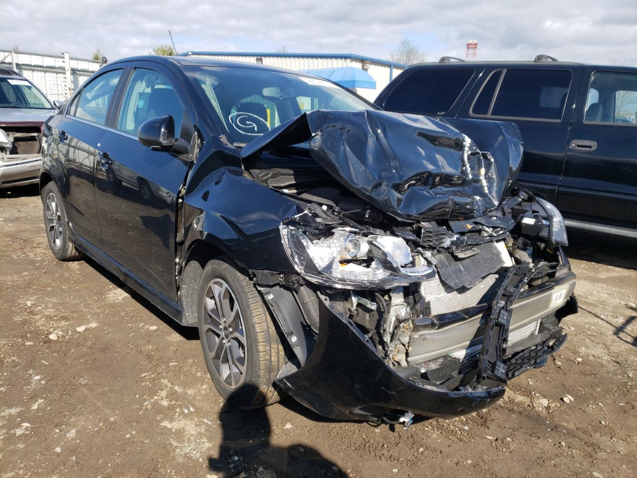 Photo 1 from auction – 2020 CHEVROLET SONIC LT with VIN 1G1JD5SB6L4108682