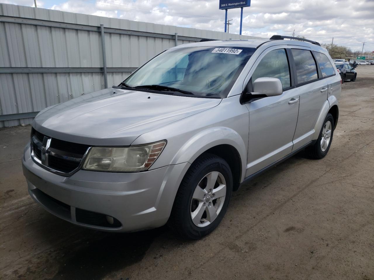 Photo 2 from auction – 2010 DODGE JOURNEY SX with VIN 3D4PG5FV6AT168968