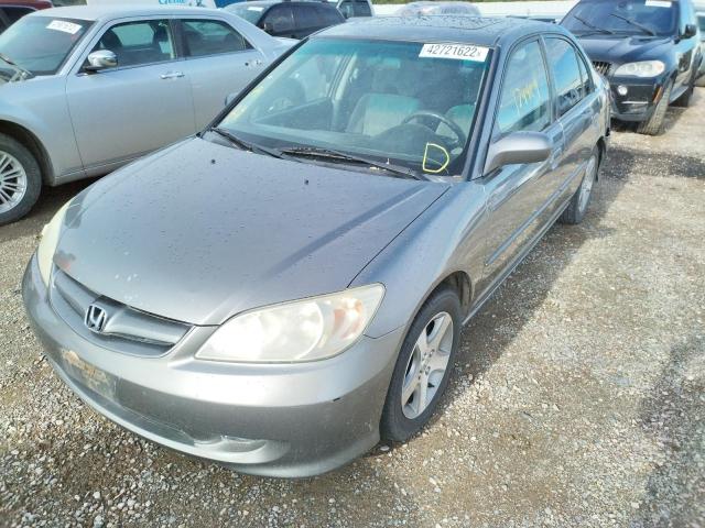 Photo 2 from auction – 2004 HONDA CIVIC EX with VIN 2HGES26764H531447