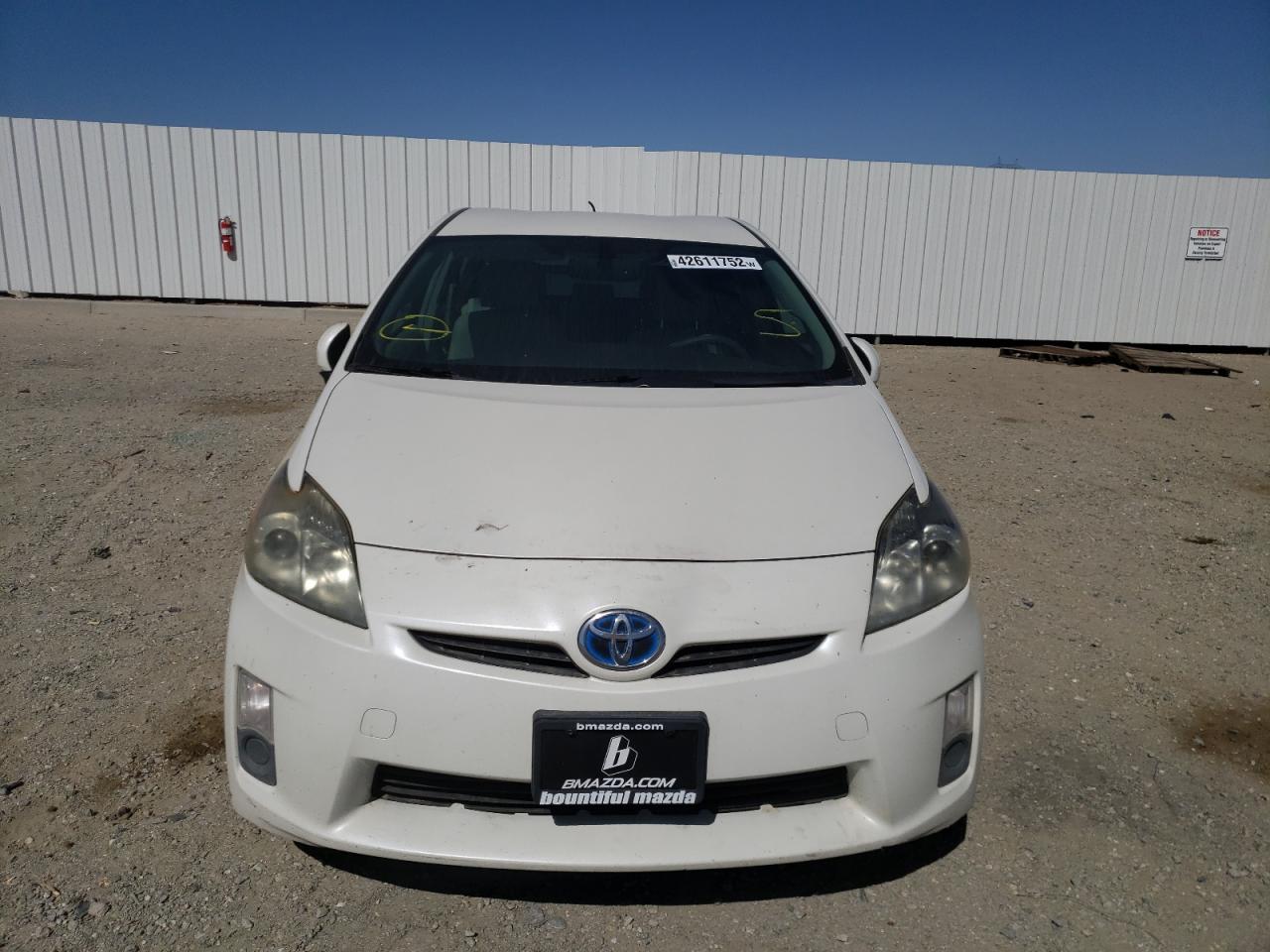 Photo 9 from auction – 2011 TOYOTA PRIUS with VIN JTDKN3DU4B0287497