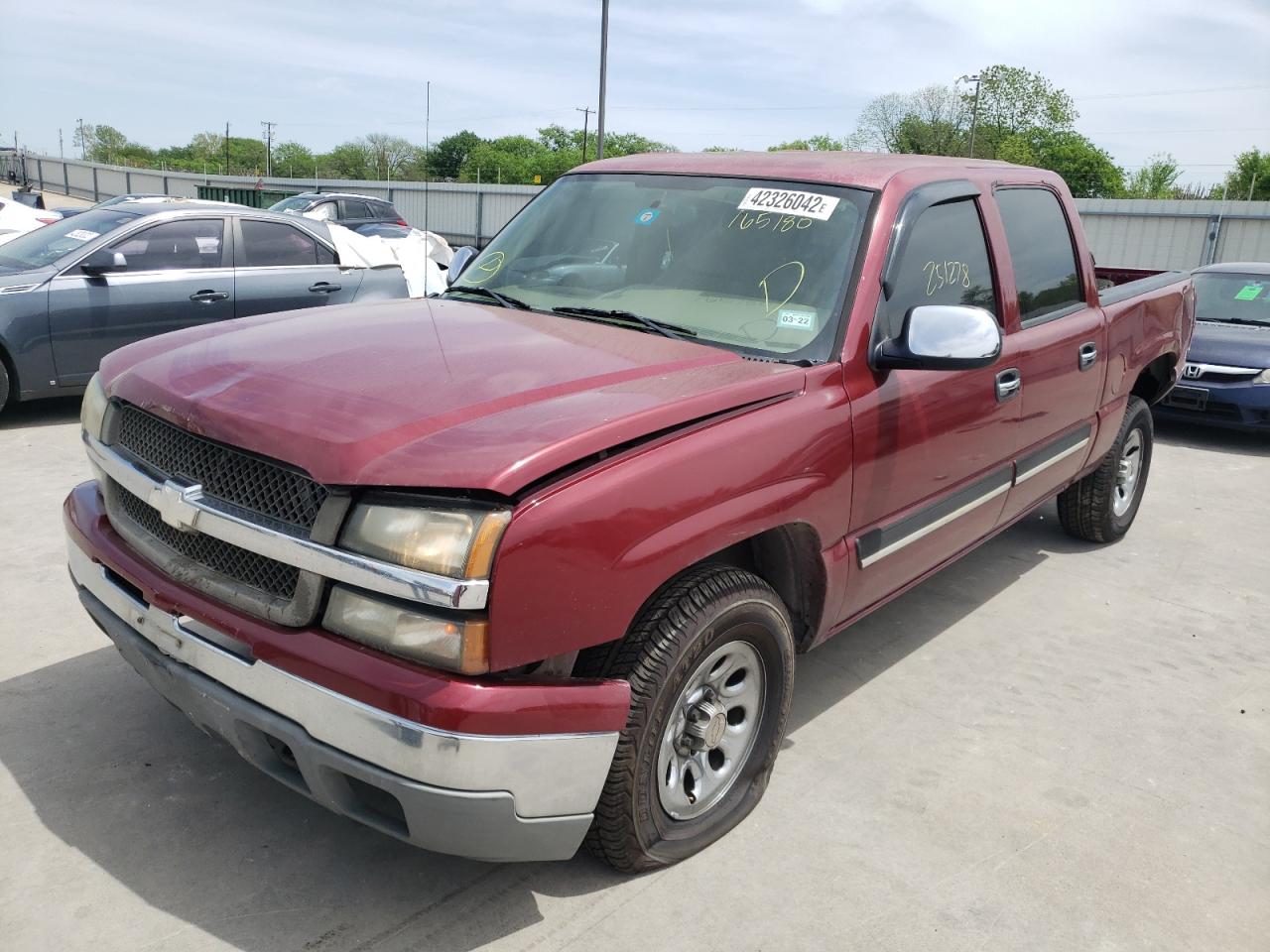 Photo 2 from auction – 2007 CHEVROLET SILVERADO with VIN 2GCEC13V571165180
