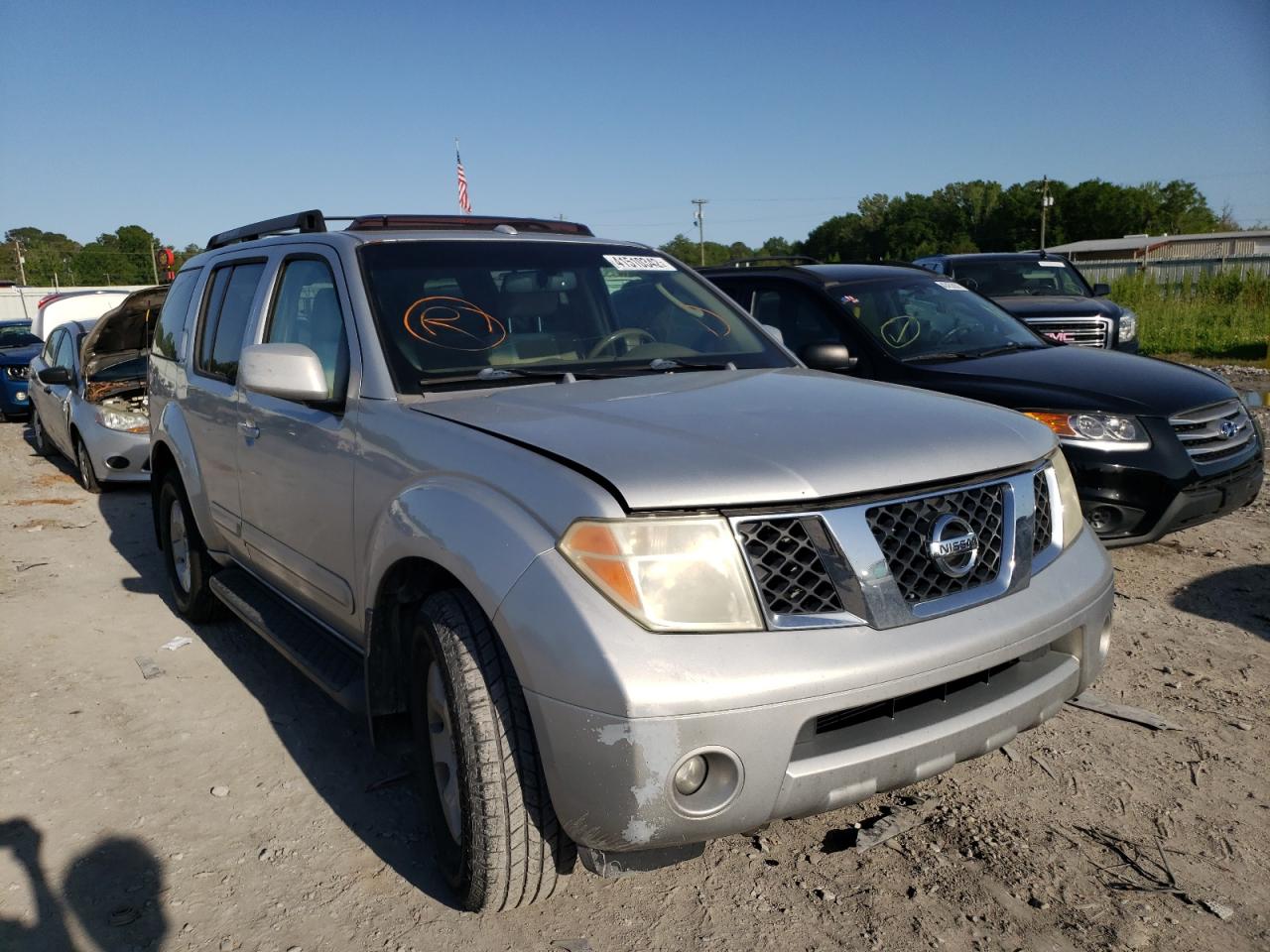 NISSAN PATHFINDER 2006 with VIN 5N1AR18U36C682933 - Photo from auction