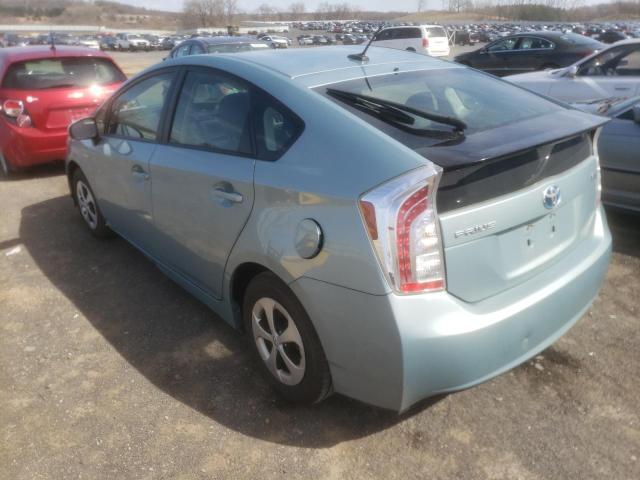 Photo 3 from auction – 2013 TOYOTA PRIUS with VIN JTDKN3DU0D1729947