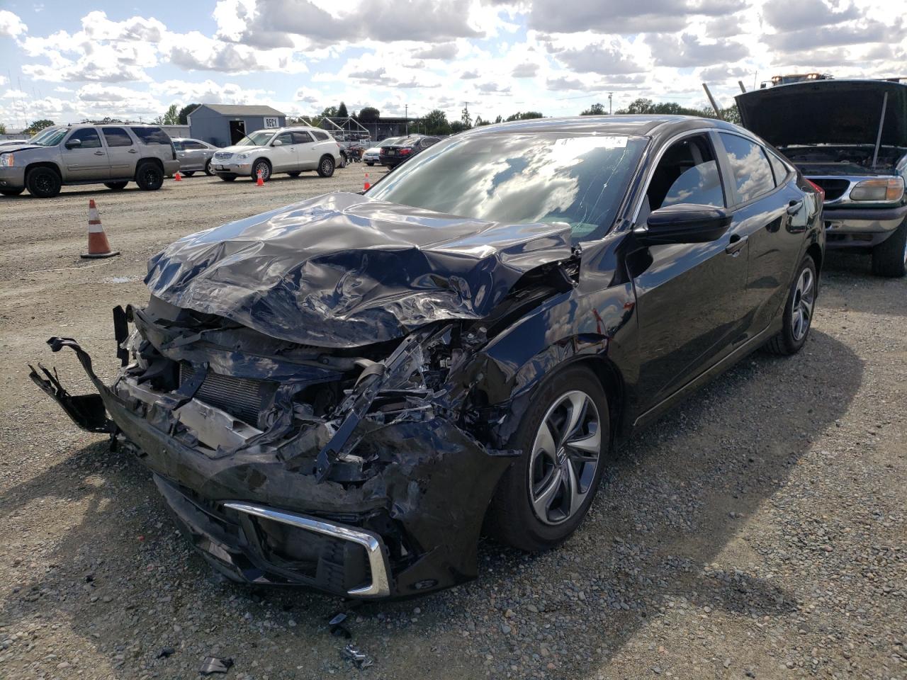 Photo 2 from auction – 2021 HONDA CIVIC LX with VIN 2HGFC2F68MH558741