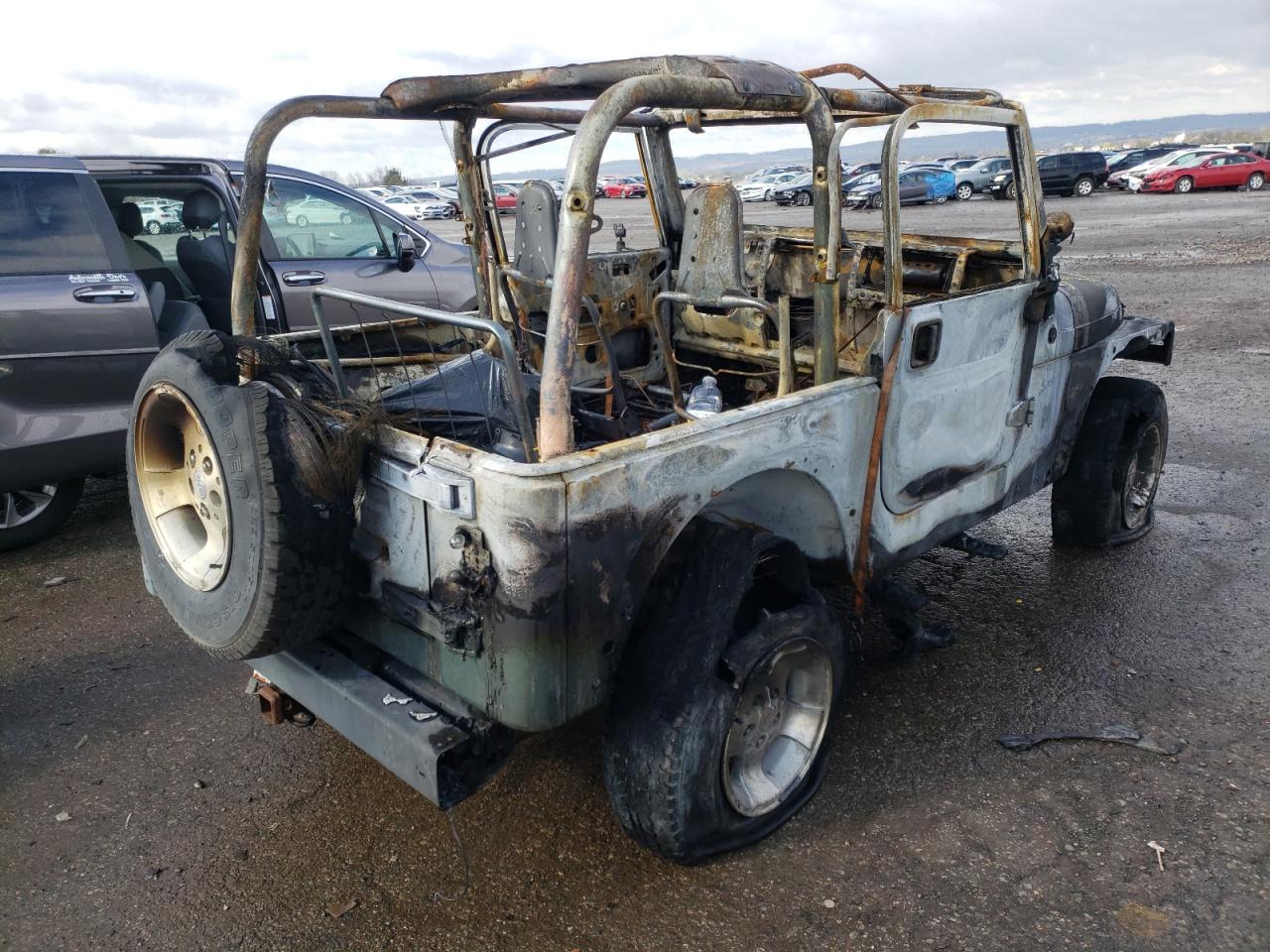 Photo 4 from auction – 2000 JEEP WRANGLER / with VIN 1J4FA49S8YP700400