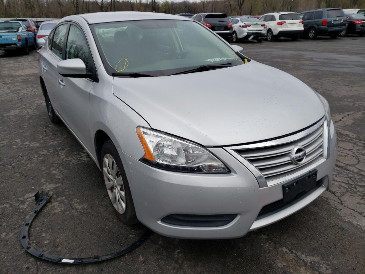NISSAN SENTRA S 2015 with VIN 3N1AB7AP5FL665395 - Photo from auction