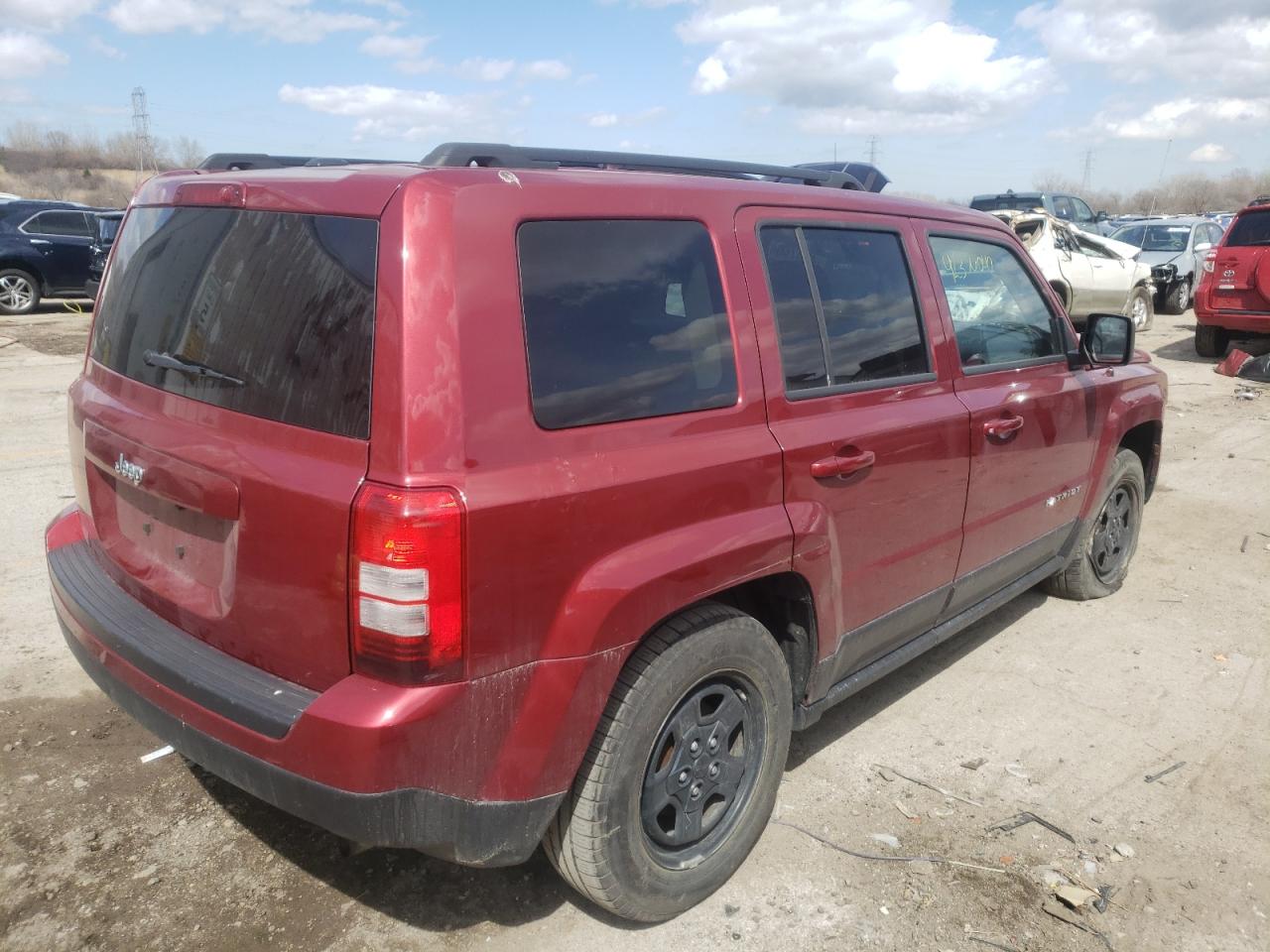 Photo 4 from auction – 2016 JEEP PATRIOT SP with VIN 1C4NJPBB5GD803089