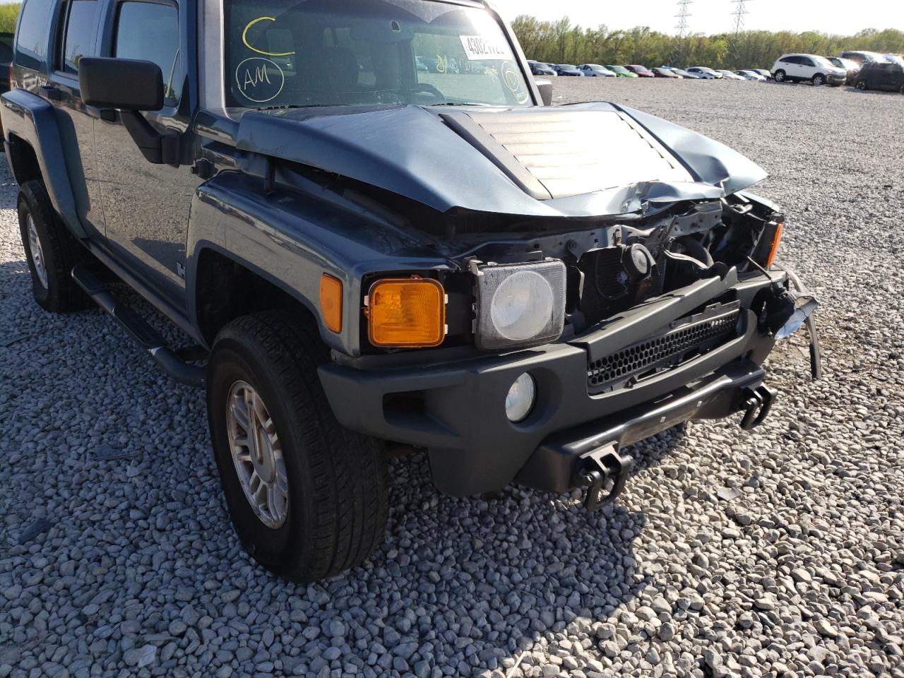 Photo 9 from auction – 2007 HUMMER H3 with VIN 5GTDN13E678155429