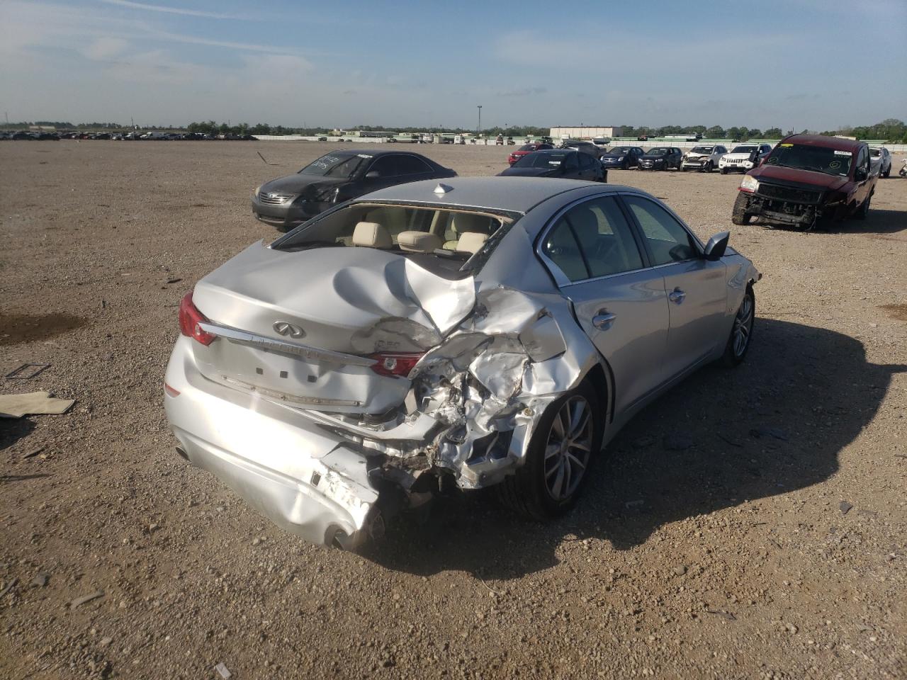 Photo 4 from auction – 2015 INFINITI Q50 BASE with VIN JN1BV7AP4FM335619