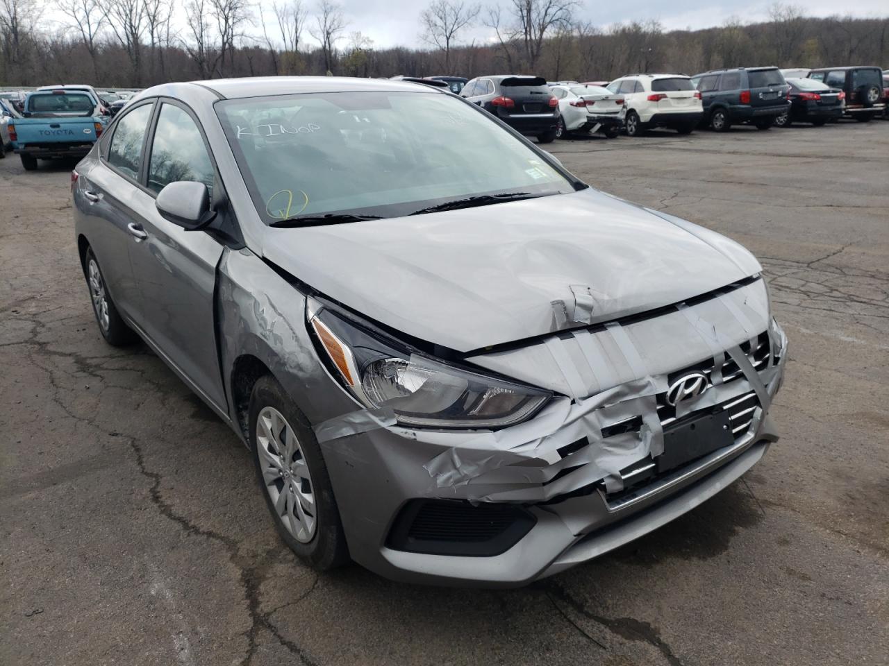 HYUNDAI ACCENT SE 2021 with VIN 3KPC24A64ME143760 - Photo from auction