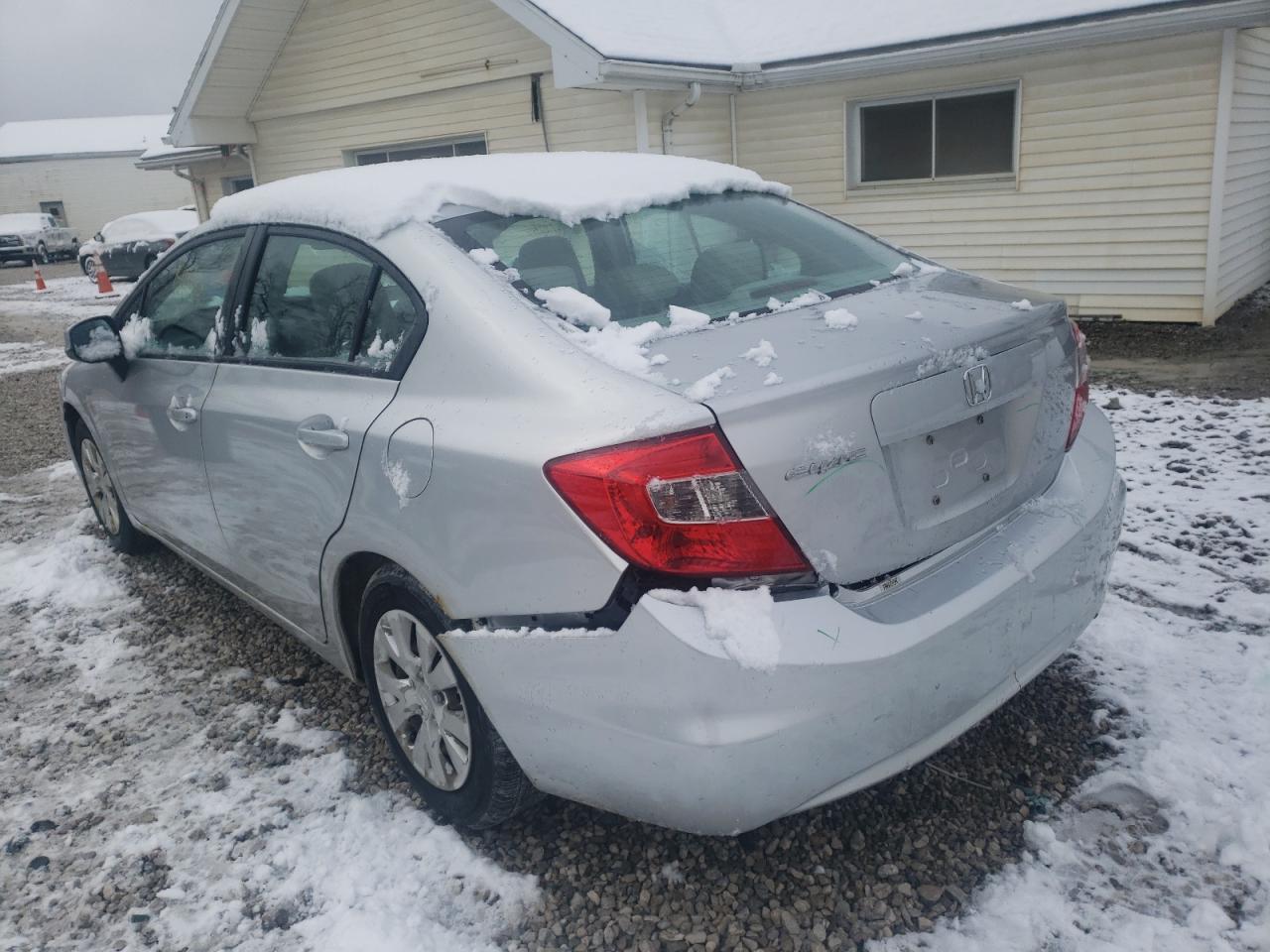Photo 3 from auction – 2012 HONDA CIVIC LX with VIN 19XFB2F57CE012192