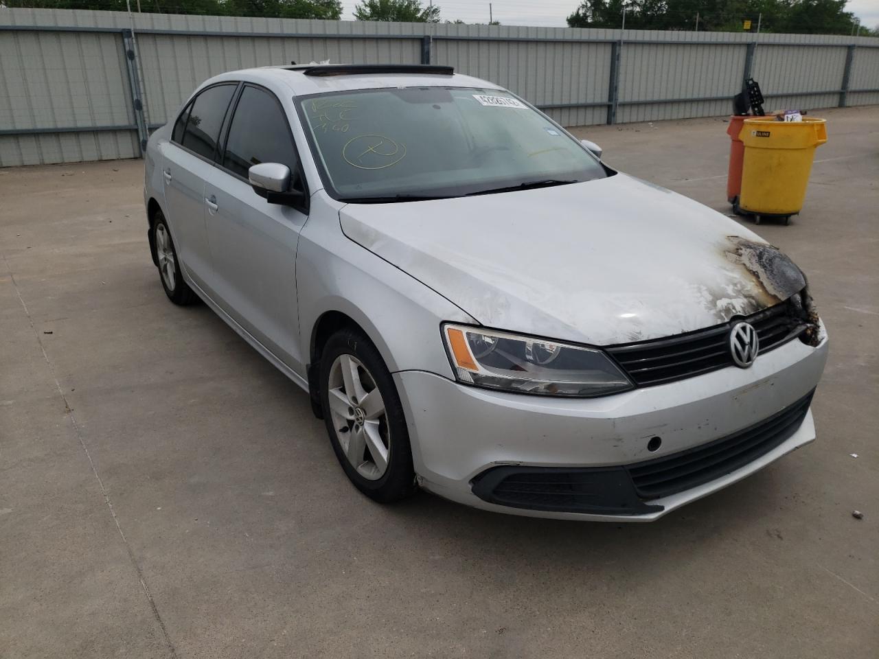 VOLKSWAGEN JETTA TDI 2012 with VIN 3VWLL7AJ1CM409336 - Photo from auction