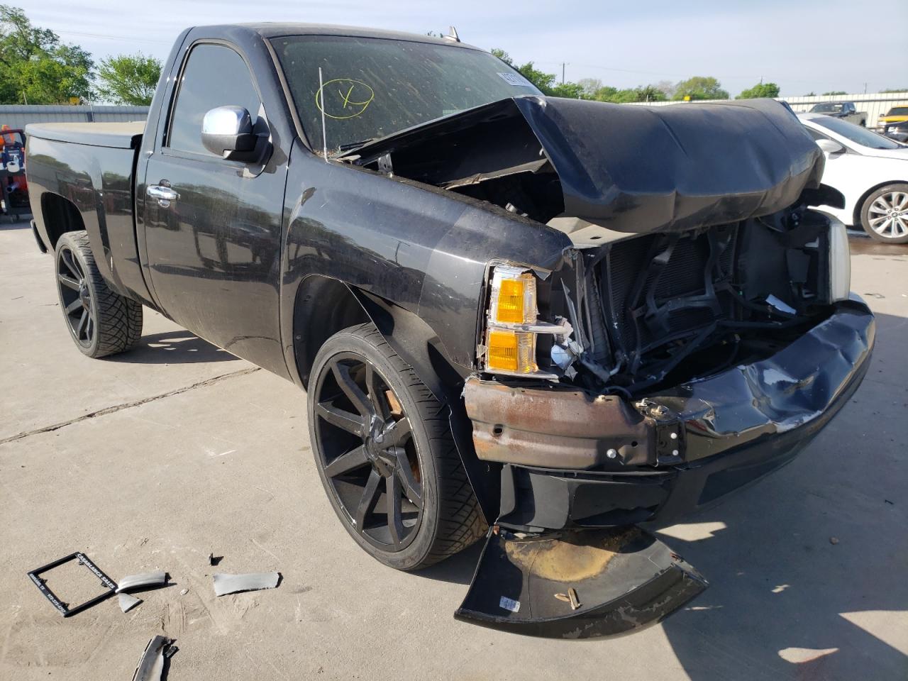 CHEVROLET SILVERADO 2008 with VIN 1GCEC14X28Z234822 - Photo from auction
