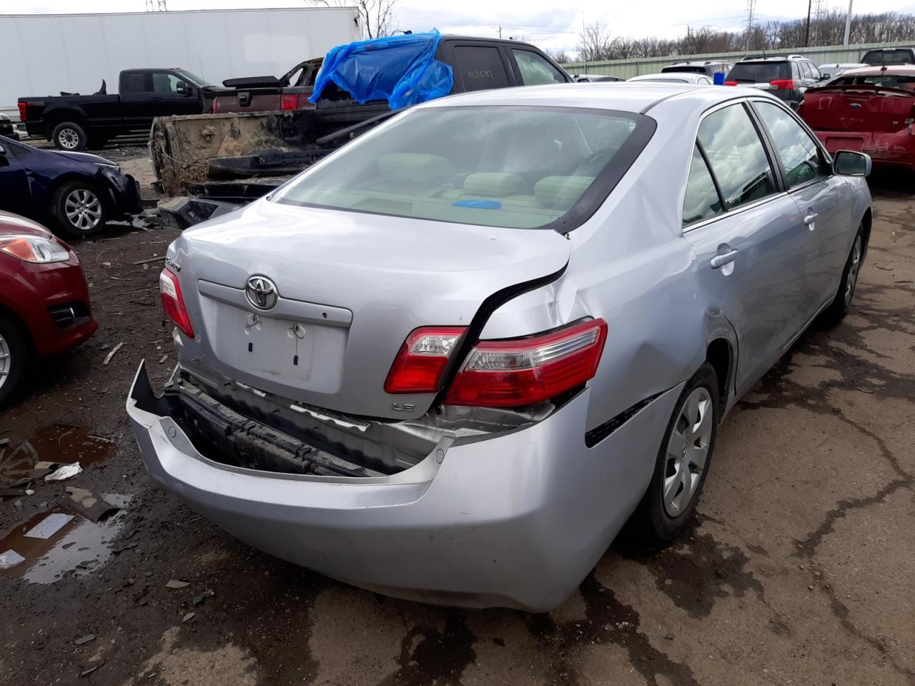 Photo 4 from auction – 2007 TOYOTA CAMRY CE with VIN 4T1BE46K17U061219