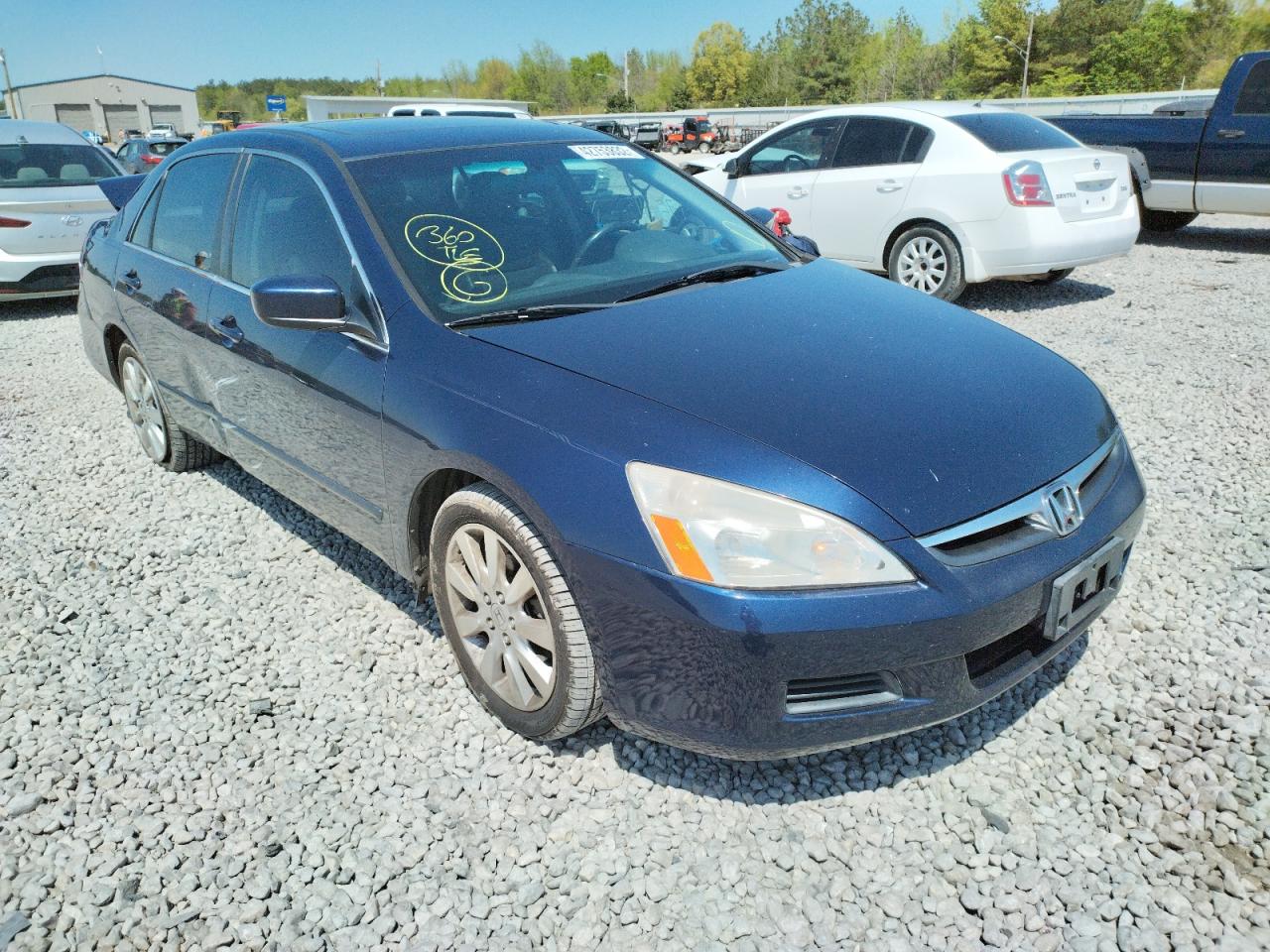 HONDA ACCORD EX 2007 with VIN 1HGCM66567A067165 - Photo from auction